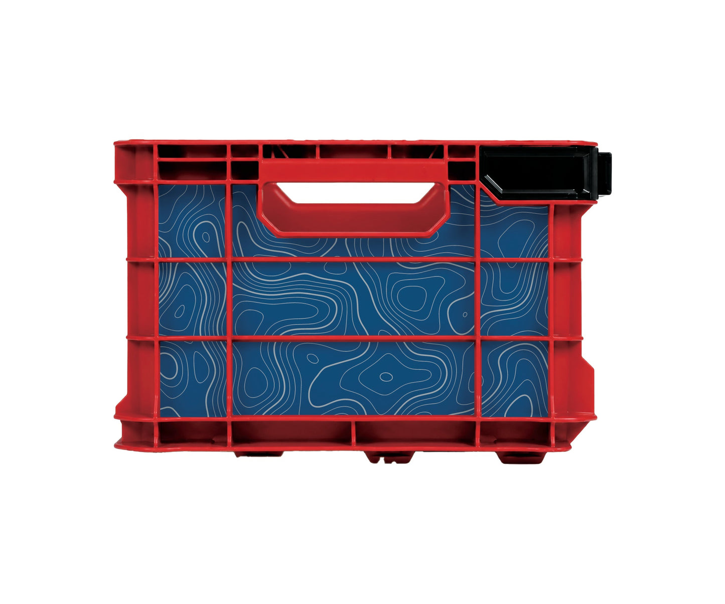 Blue Topographic – Crate Wrap Kit