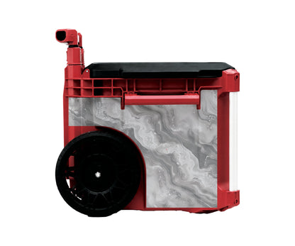 White Marble – Rolling Tool Box Wrap Kit