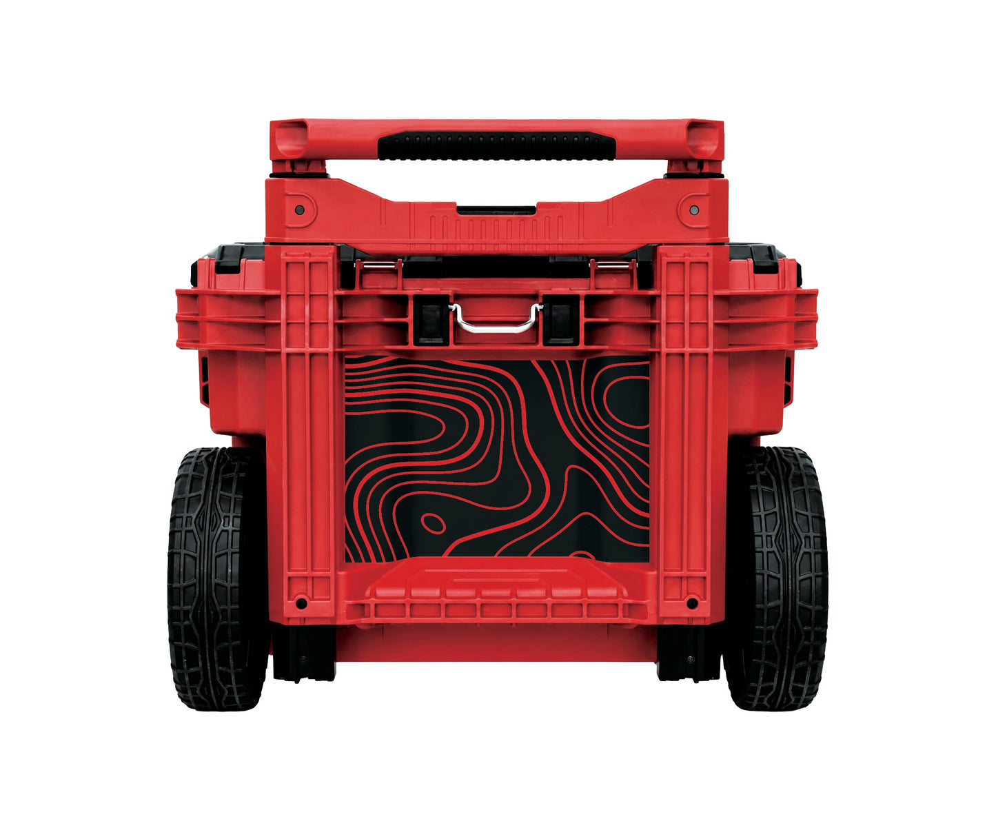 Red Topographics – Rolling Tool Box Wrap Kit