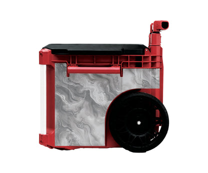 White Marble – Rolling Tool Box Wrap Kit