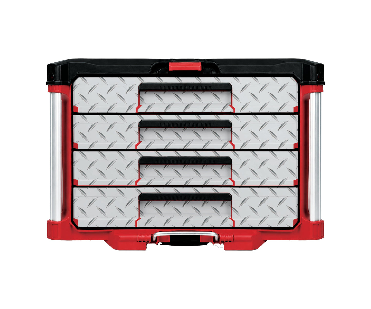 Diamond Plate – 4-Drawer Tool Box Wrap Kit
