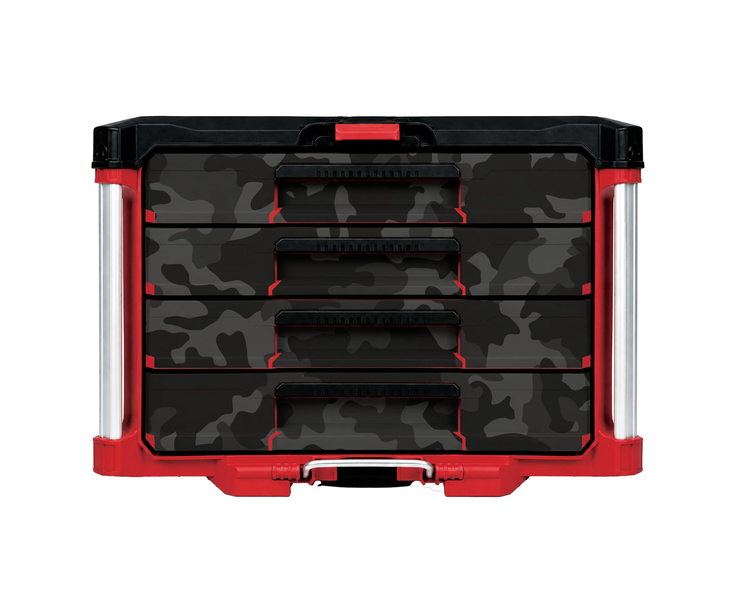 Black Multi Camo – 4-Drawer Tool Box Wrap Kit