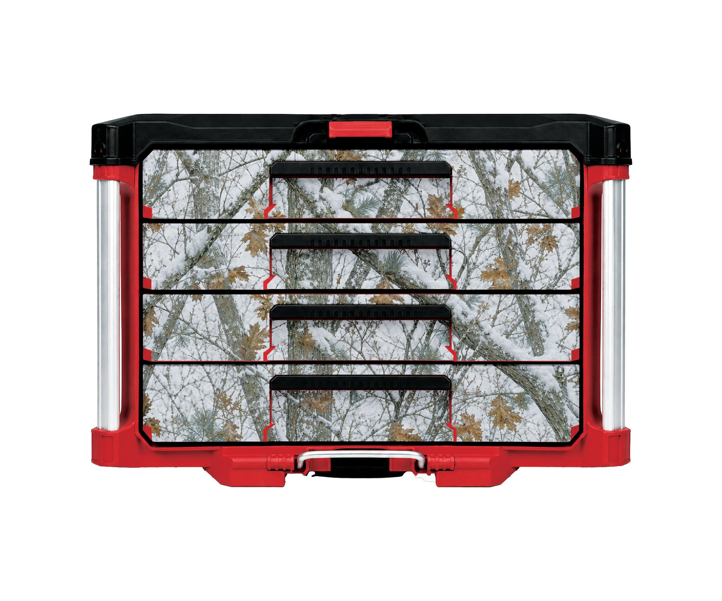 Snow Camo – 4-Drawer Tool Box Wrap Kit