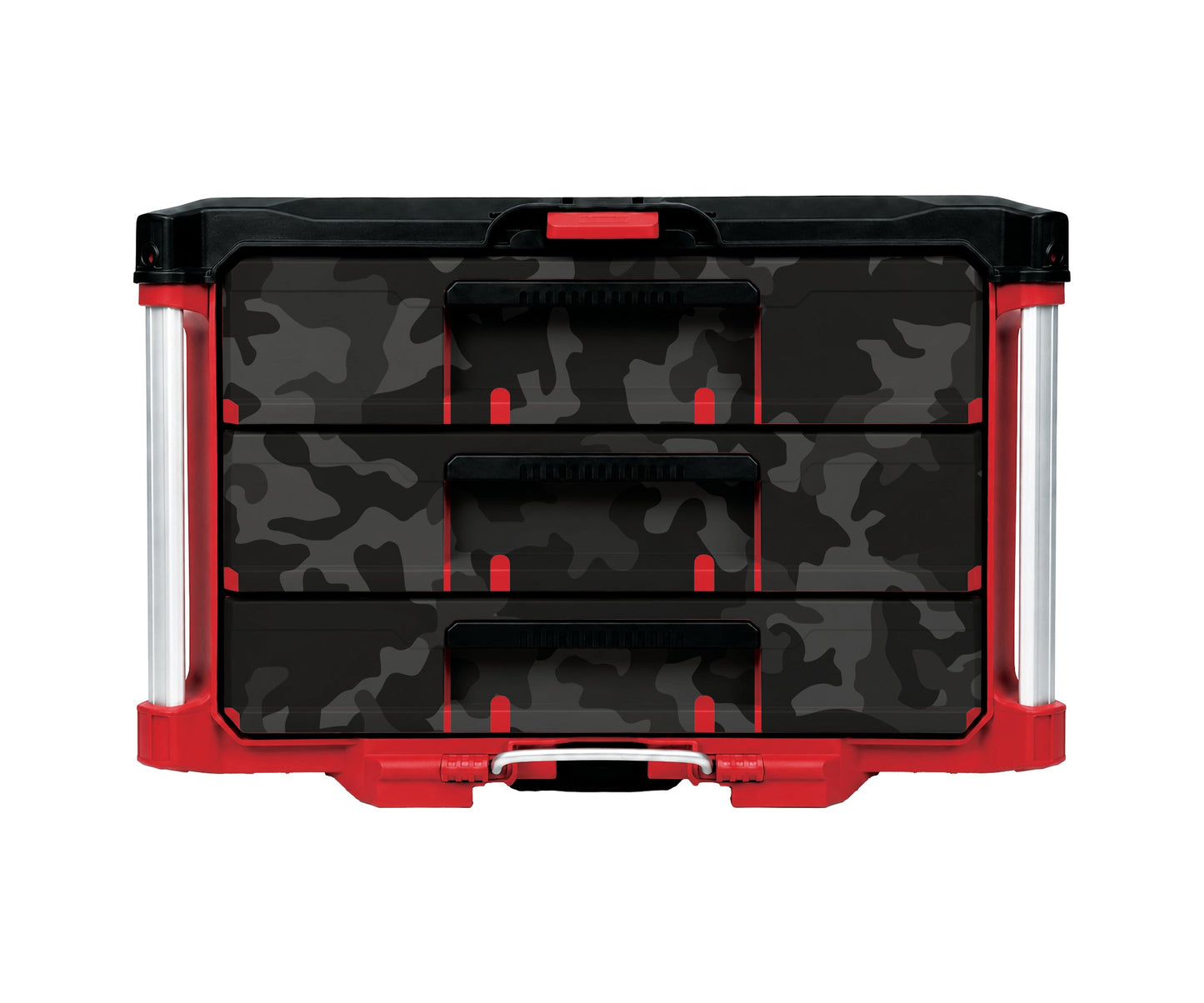 Black Multi Camo – 3 Medium-Drawer Tool Box Wrap Kit