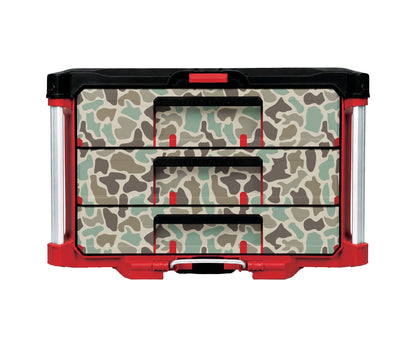 Duck Camo – 3 Medium-Drawer Tool Box Wrap Kit
