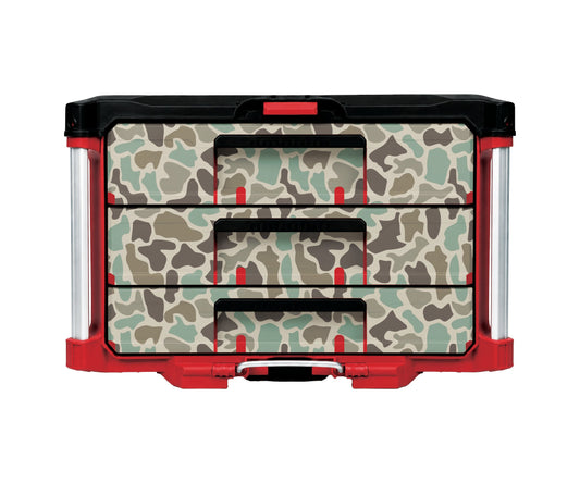 Duck Camo – 3 Medium-Drawer Tool Box Wrap Kit
