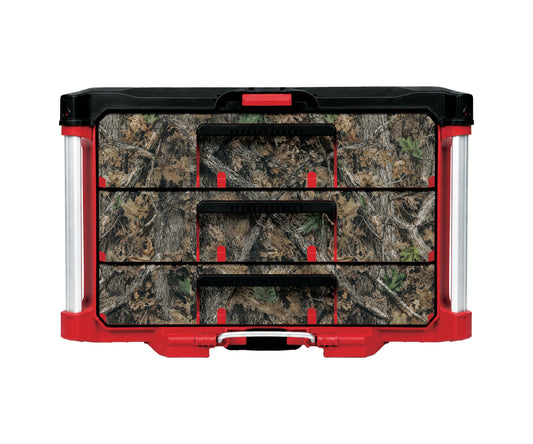 Northwoods Camo – 3 Medium-Drawer Tool Box Wrap Kit