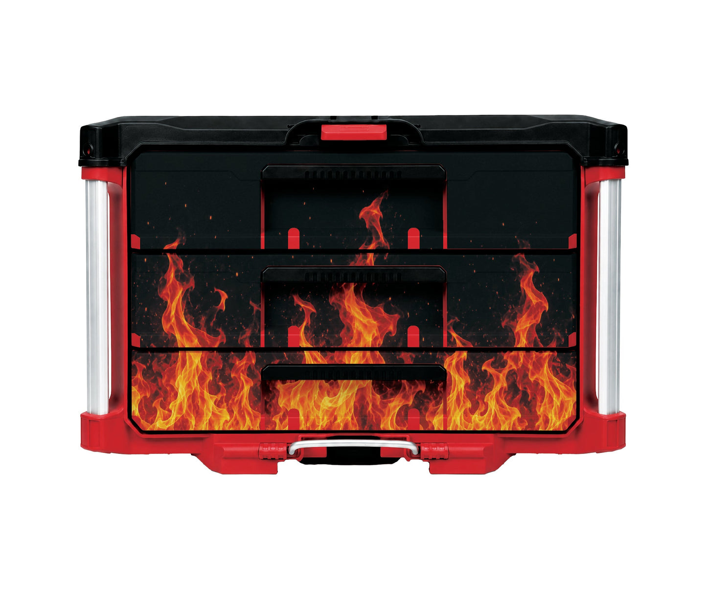 Flames – 3 Medium-Drawer Tool Box Wrap Kit