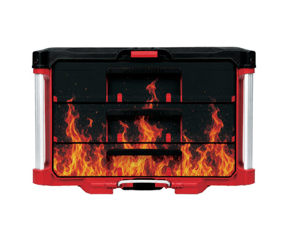 Flames – 3 Medium-Drawer Tool Box Wrap Kit