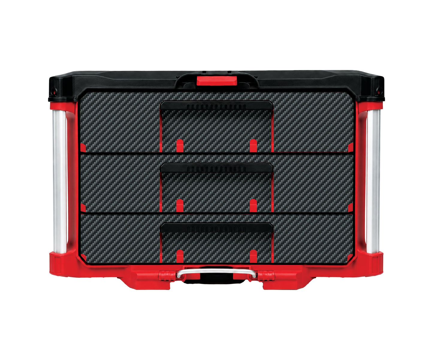 Carbon Fiber – 3 Medium Drawer Wrap Kit