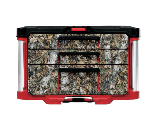 Birch Camo – 3-Drawer Tool Box - 2 Small / 1 Large Wrap Kit