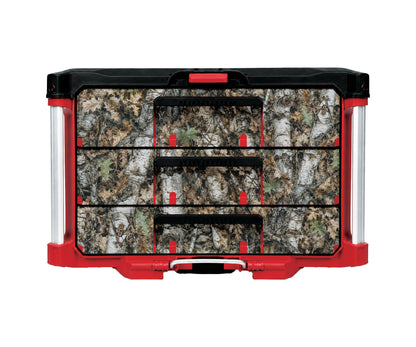 Birch Camo – 3 Medium-Drawer Tool Box Wrap Kit