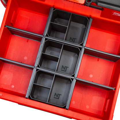Divider Bins Small for Milwaukee PACKOUT 2-Drawer (3-Pack)