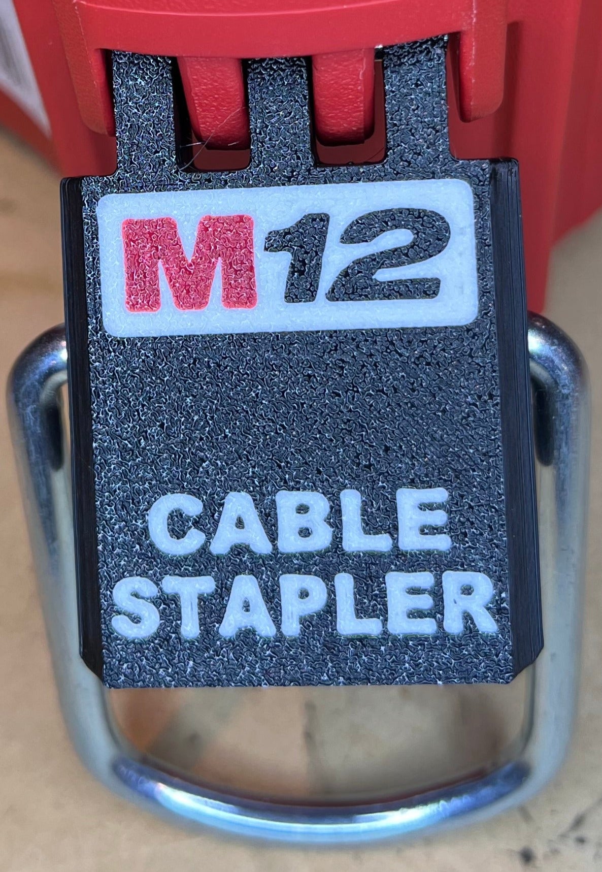 Packout Insert For M12 Cable Stapler (MCS)