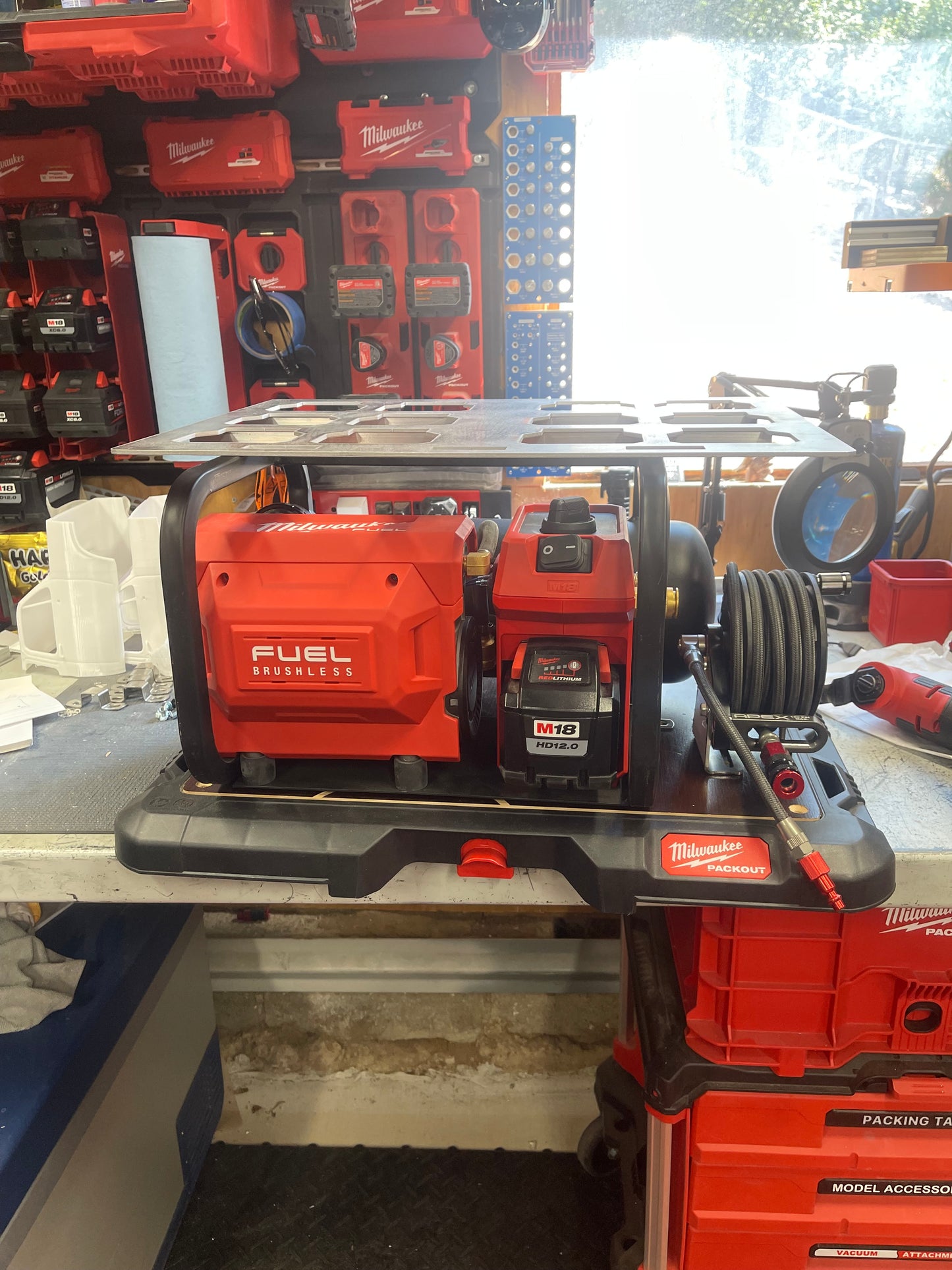 M18 Compressor Packout Mounting Accessories (DE-CMP)