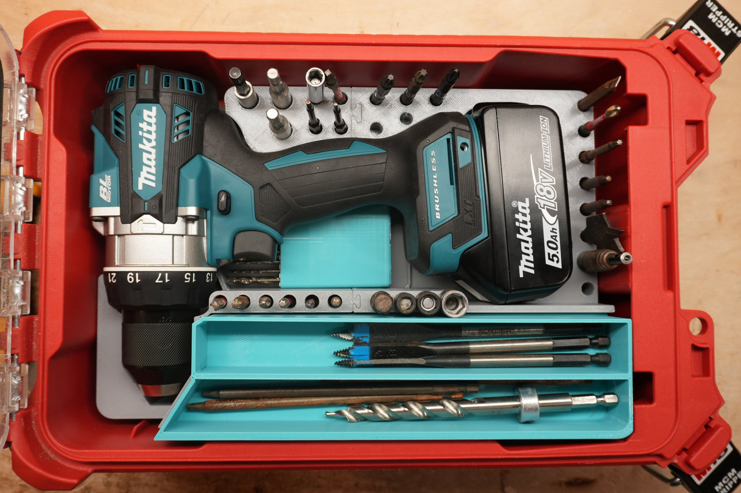 Packout Insert for Makita 18v Hammer Drill (Mk18HD)