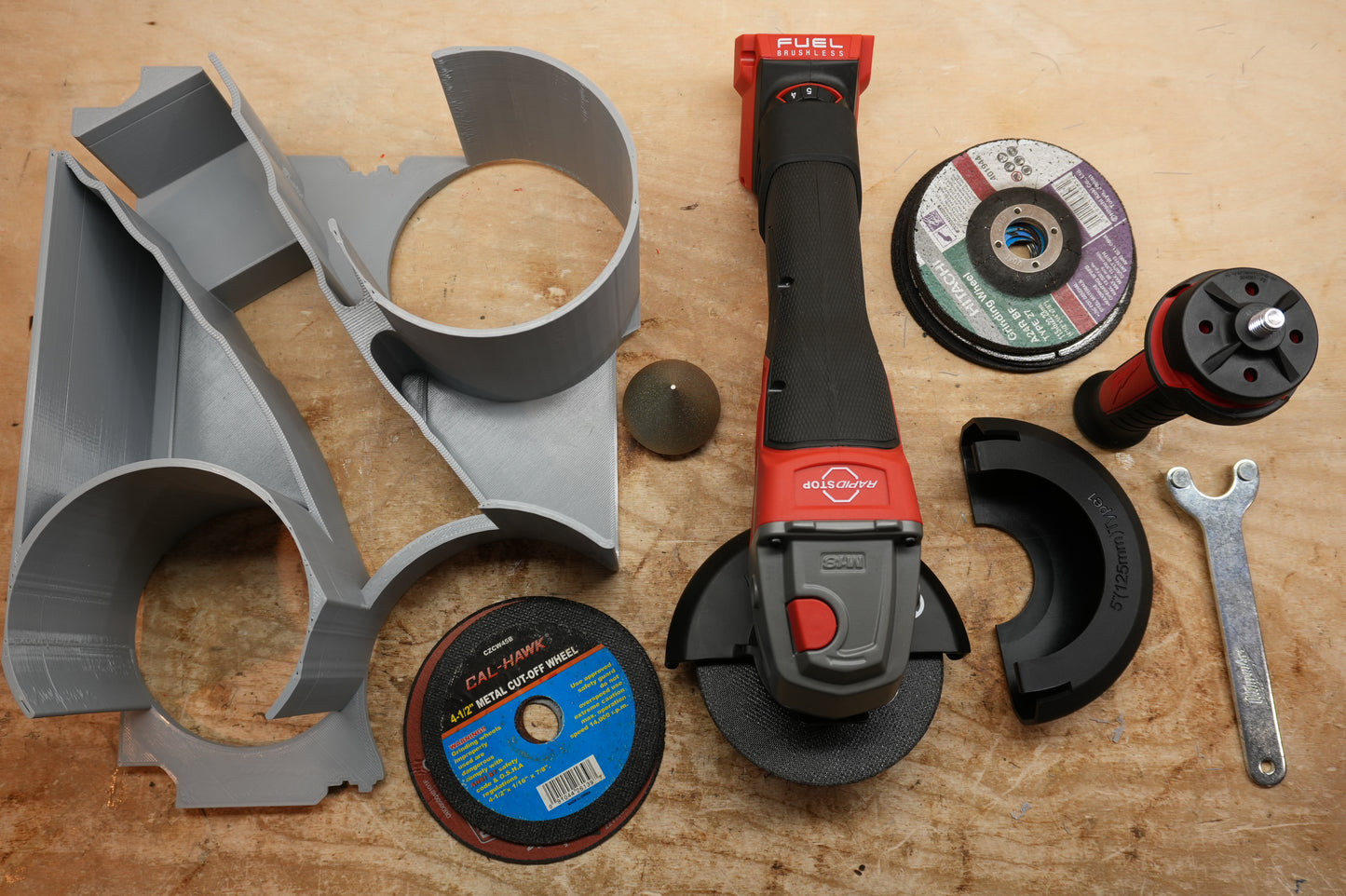 Packout Small Tool Box Insert For Milwaukee M18 FUEL Variable Speed 4 1/2" Grinder 2888 (MAG2888 TB)
