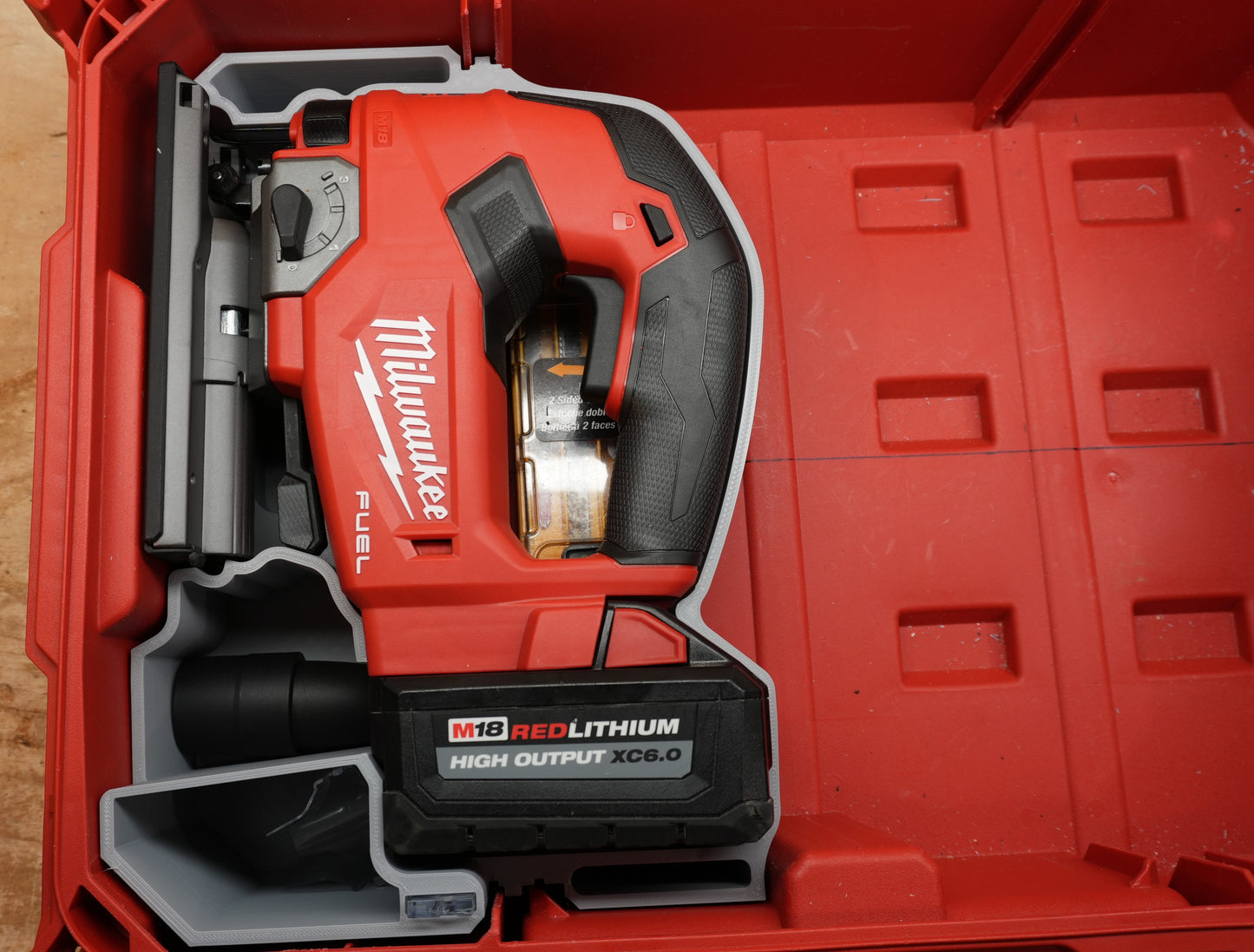 Packout Tool Box Insert for M18 D Handle Jig Saw (MDJ TB)