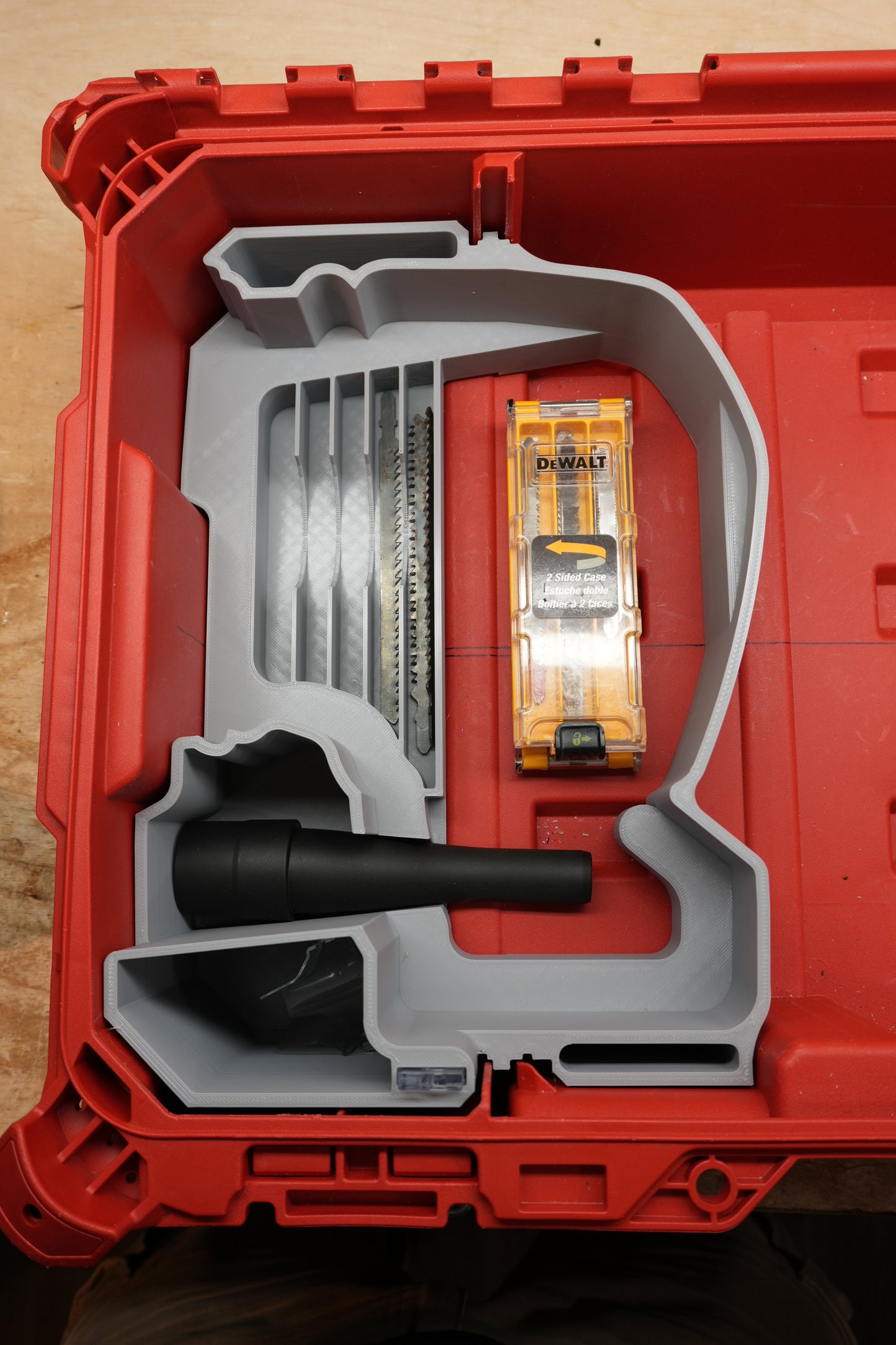 Packout Tool Box Insert for M18 D Handle Jig Saw (MDJ TB)