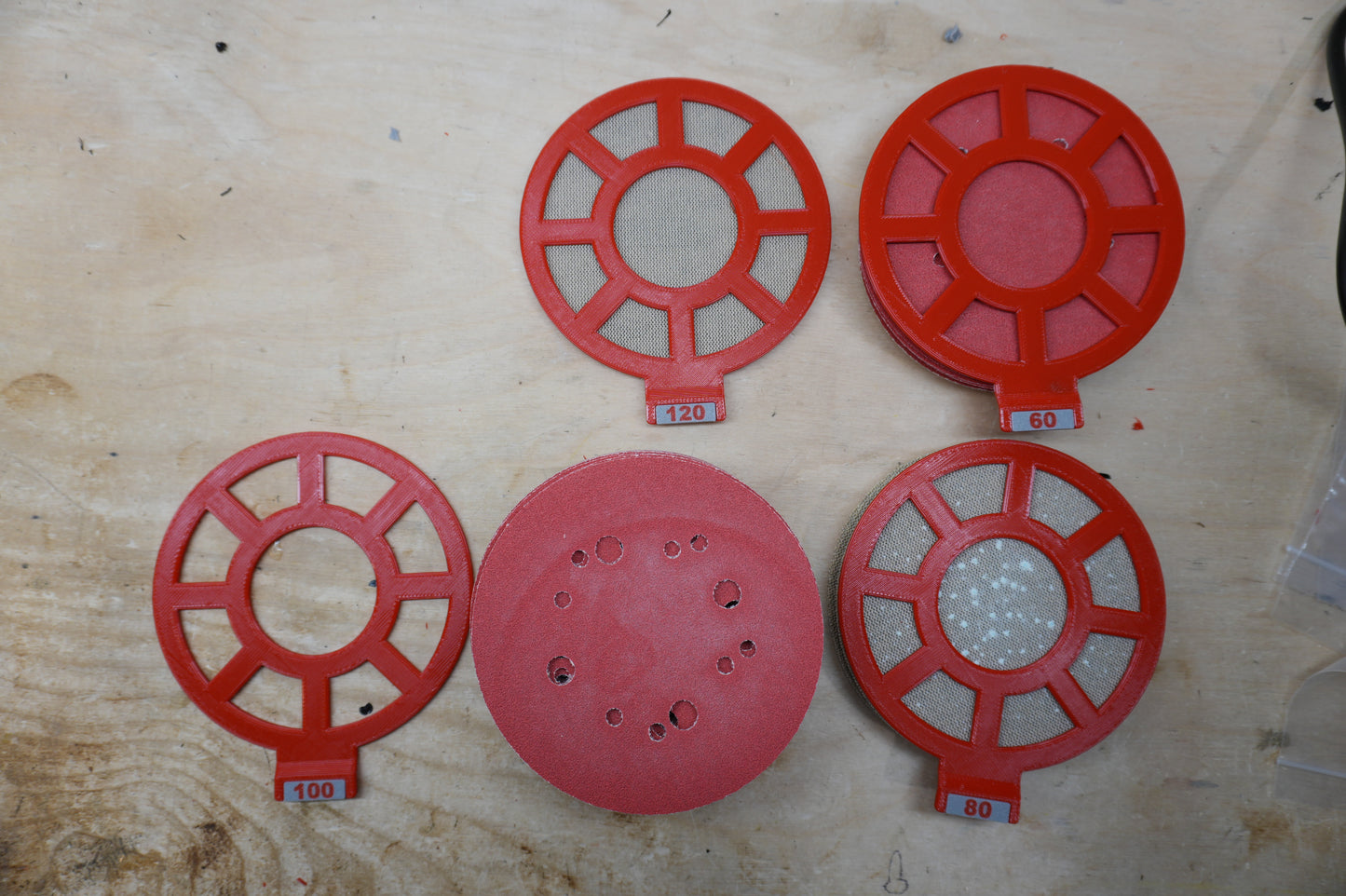 Packout 3-Drawer Insert for 5" Sanding Discs (5SDf3 D)