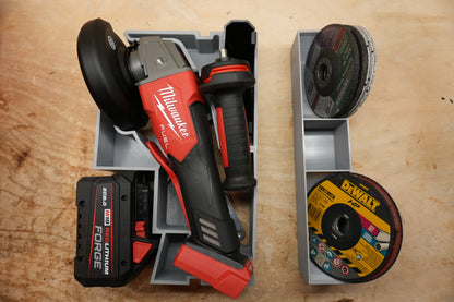 Packout Drawer Insert For Milwaukee M18 FUEL 4 1/2" Grinder 2880 (MAG2880 D)