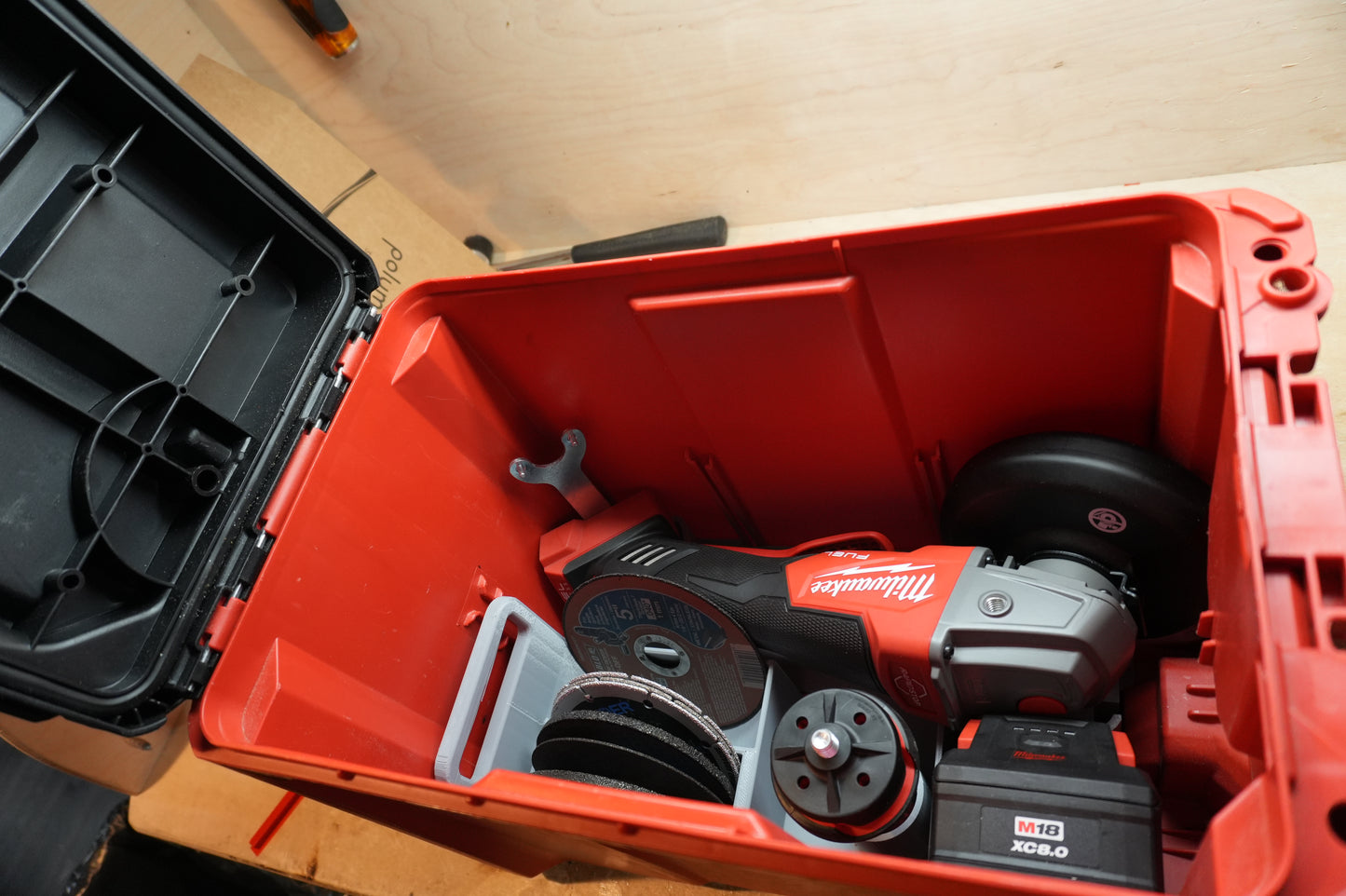 Packout Ammo Can Insert For Milwaukee M18 FUEL 4 1/2" Variable Speed Grinder 2888 (MAG2888 AC)