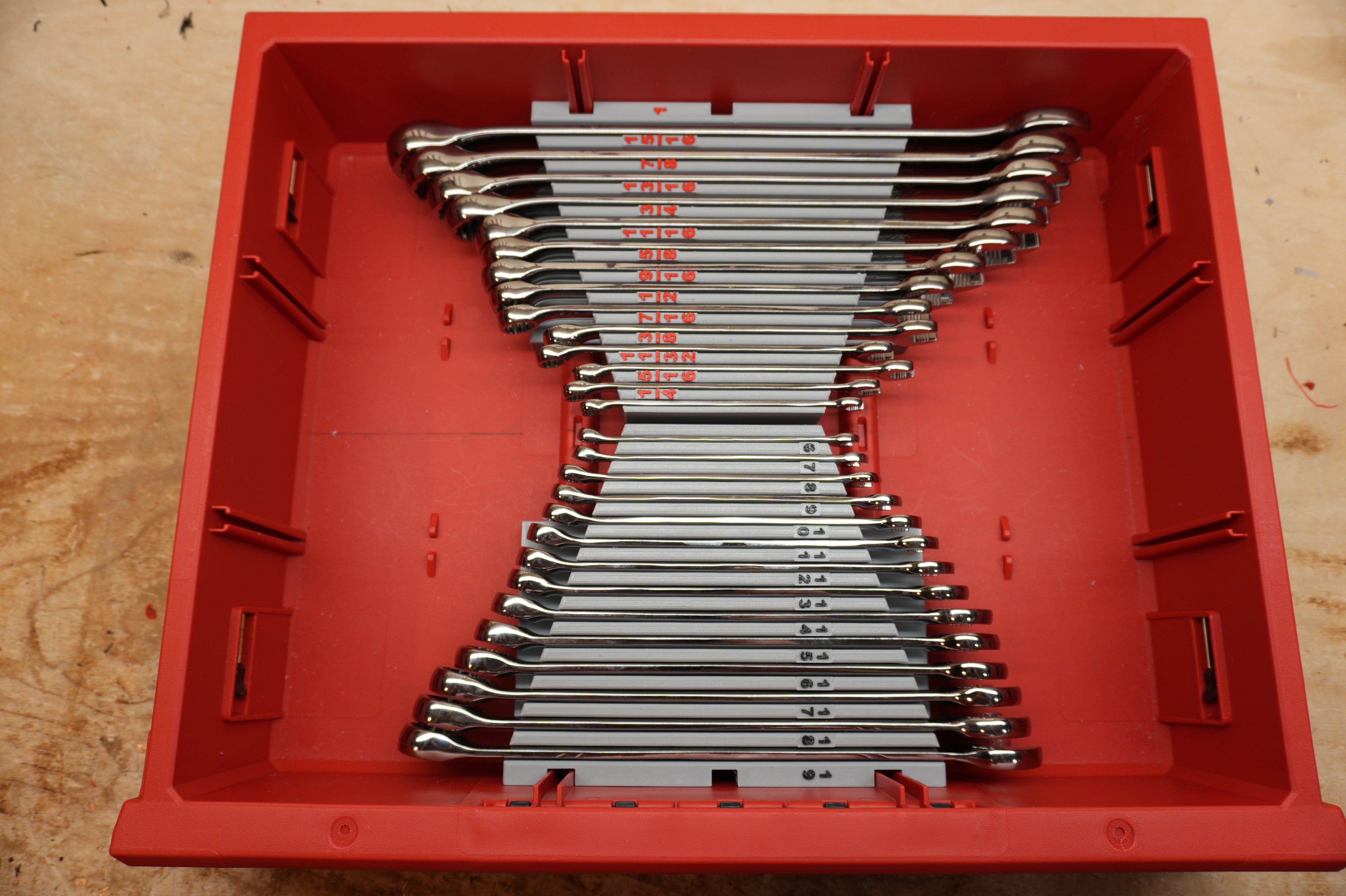 Packout Drawer Inserts for ICON Combination Wrench Sets (ICW-S D and I ...
