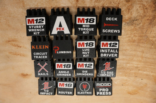 Full Organizer Packout Latches - Graphics