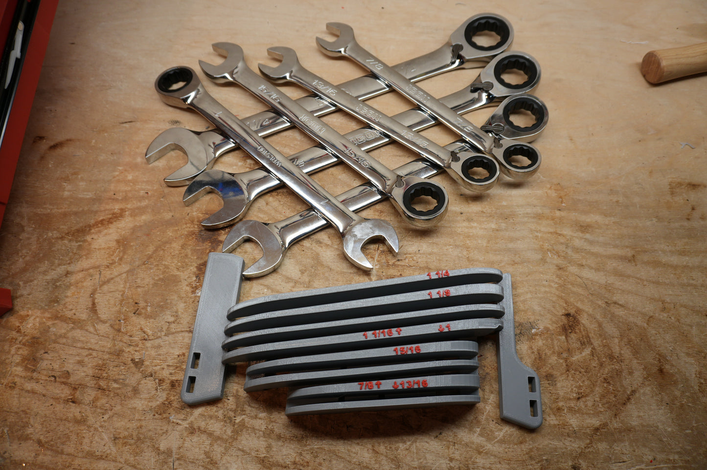 Packout Drawer Inserts for ICON Large Combination Wrench Set (IRW-S D LF)