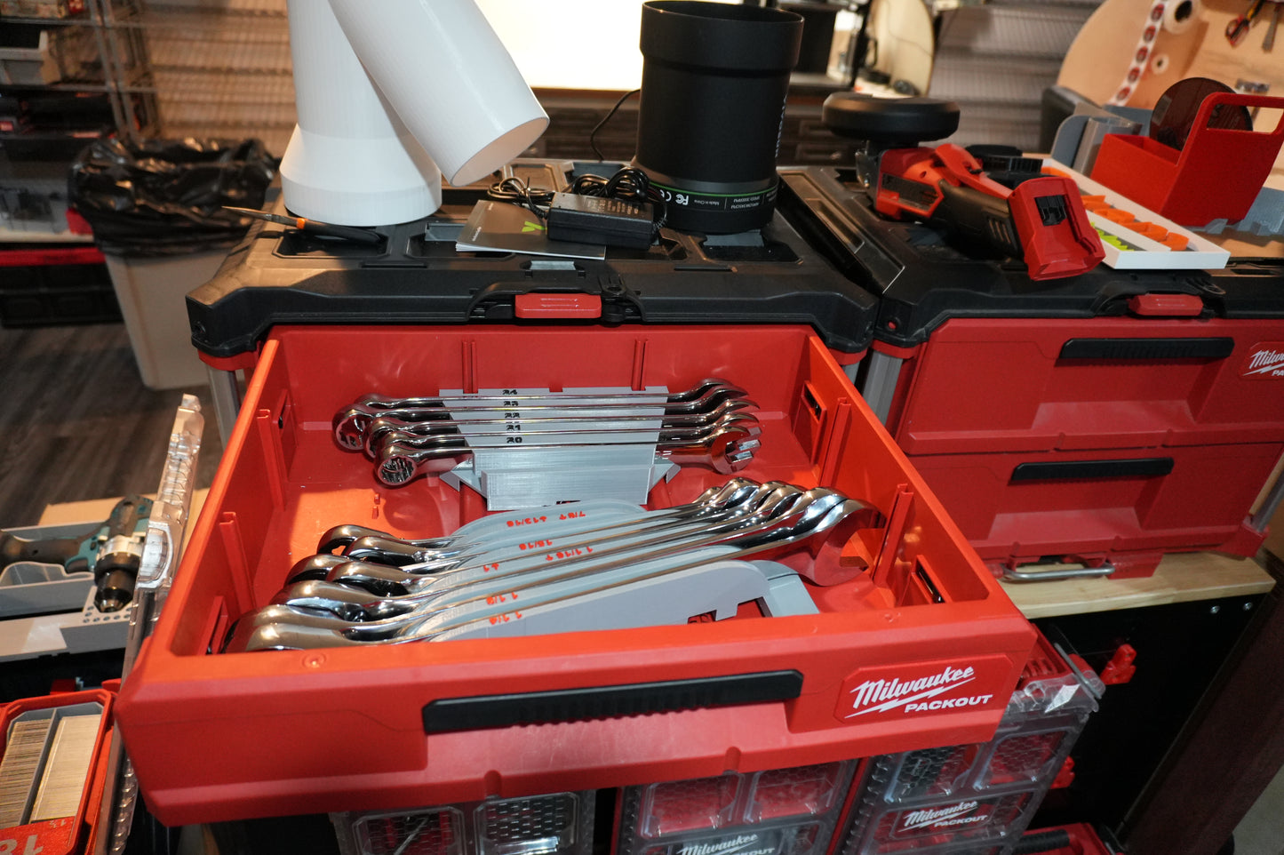 Packout Drawer Inserts for ICON Large Combination Wrench Set (IRW-S D LF)