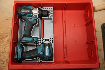 Packout Drawer Insert for Makita 18v Drill & Impact Driver (Mk18DID D)