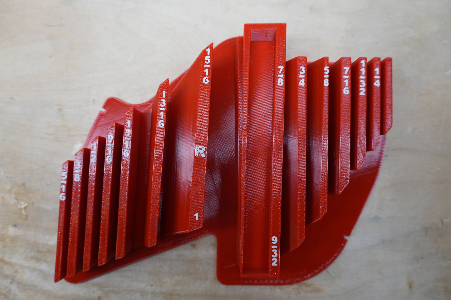 Packout Insert For SAE Ratcheting Combination Wrench Set (RCW-S)