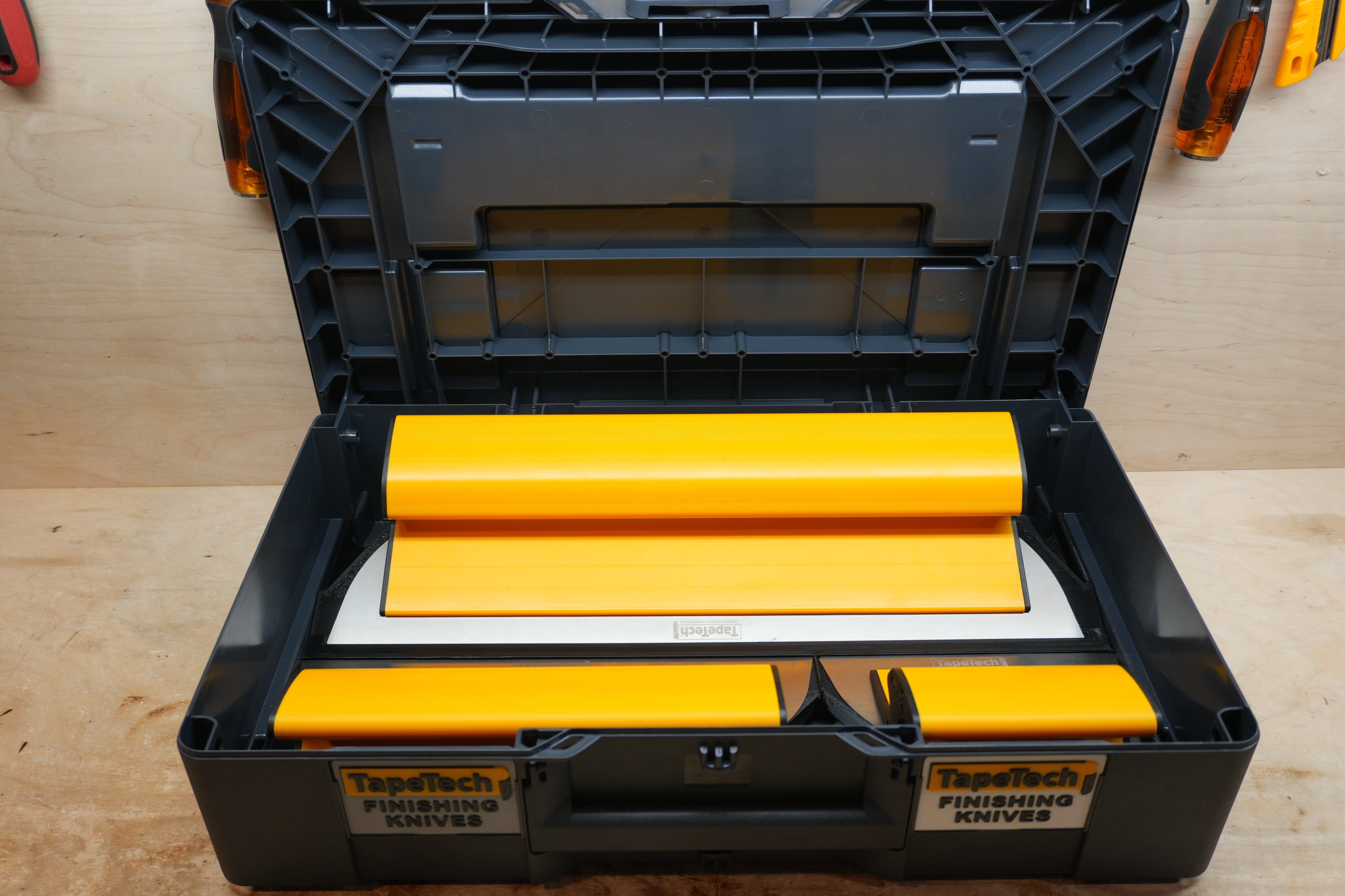 Systainer Insert for TapeTech Finishing Knives (SYS-TTFK) – 10-Spot Tools