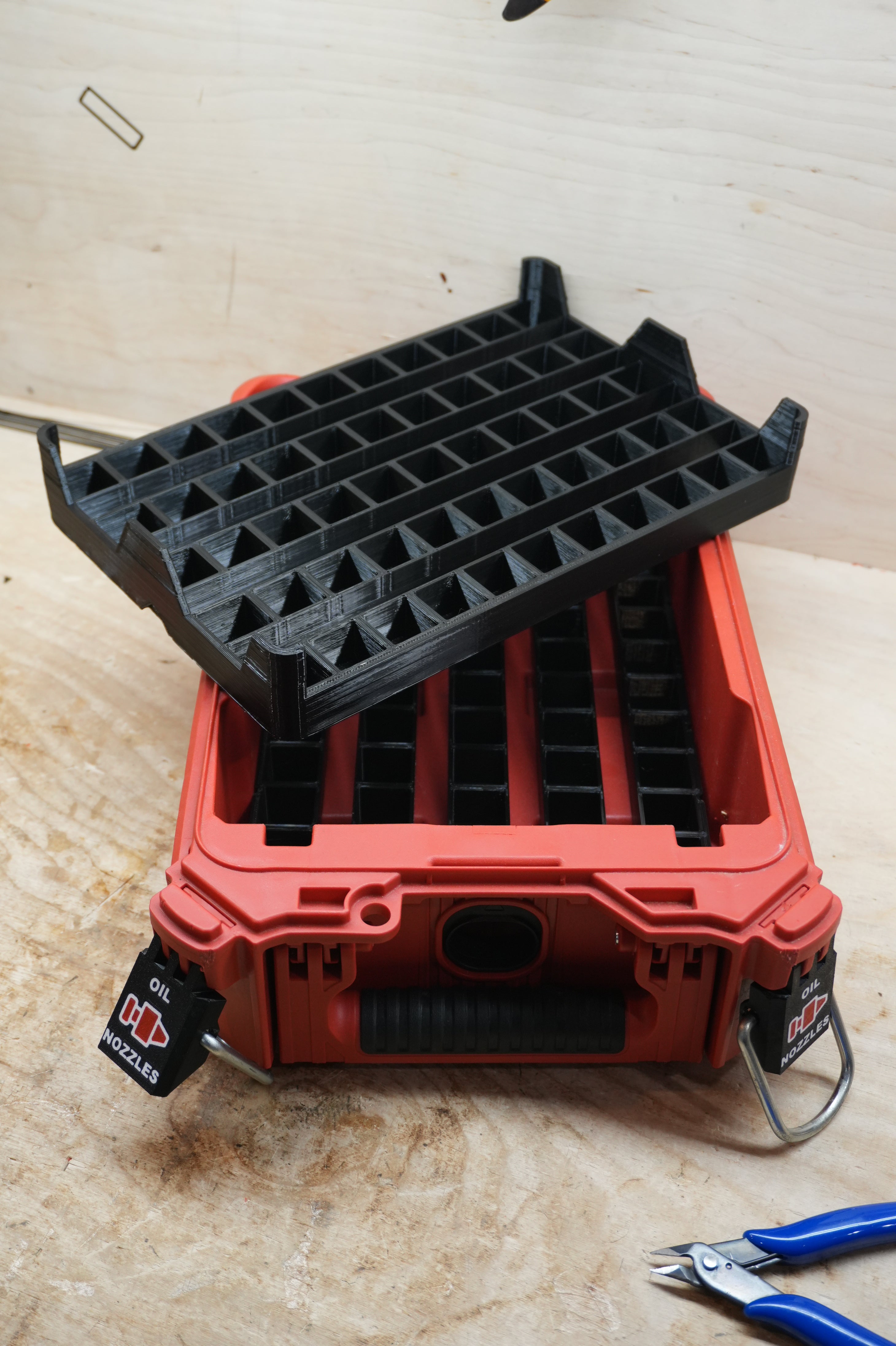 Packout Insert For Oil Nozzles (ONC) – 10-Spot Tools