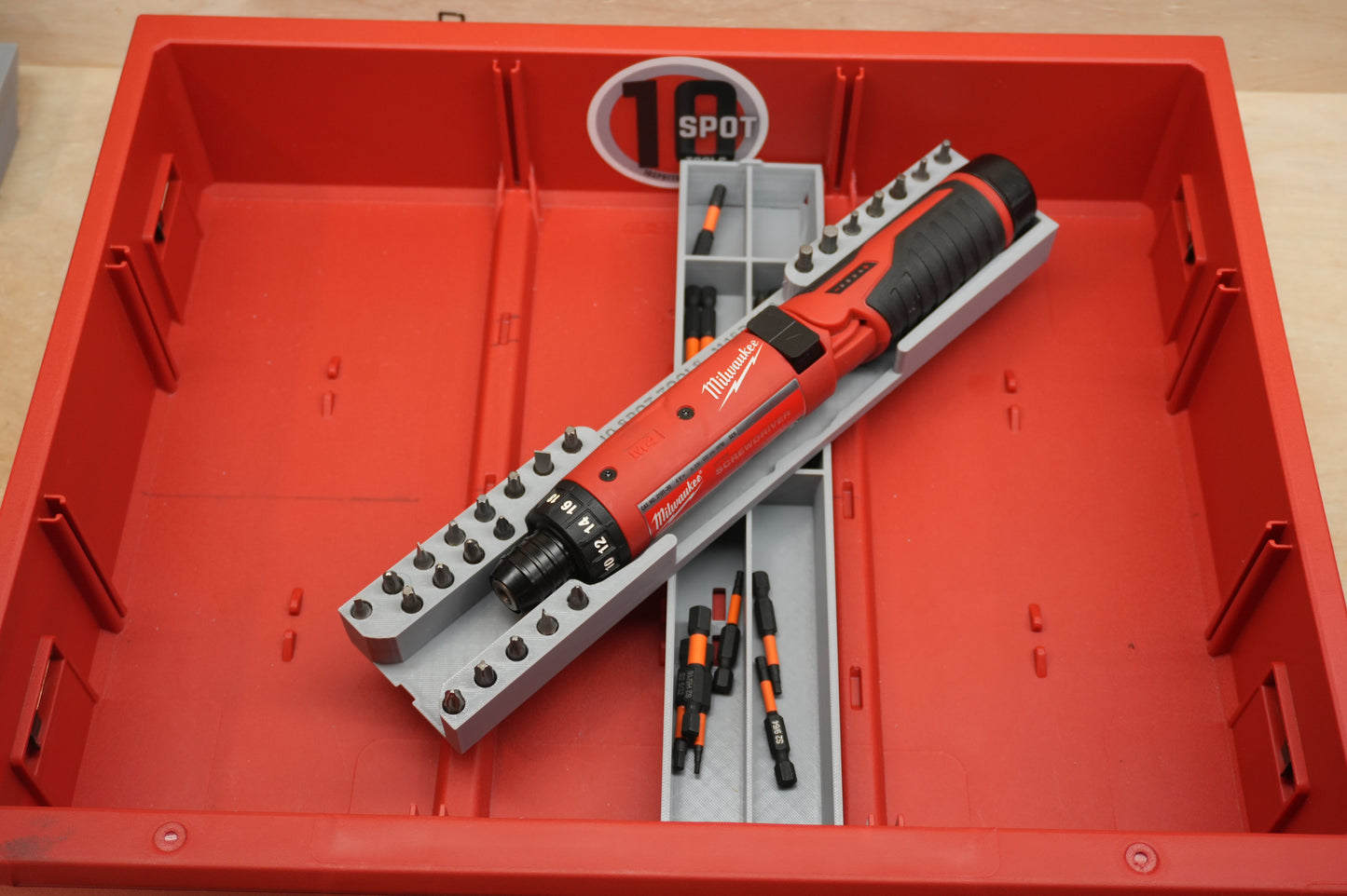 Packout Ultra Slim Drawer Inserts for M4 Screwdriver (M4SD DUS)