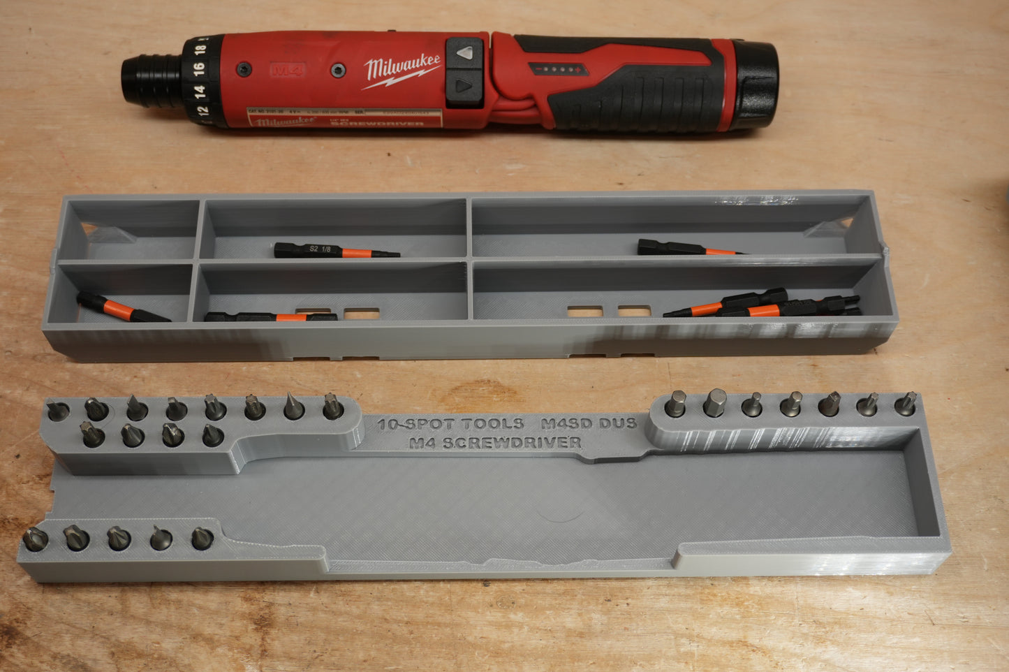 Packout Ultra Slim Drawer Inserts for M4 Screwdriver (M4SD DUS)