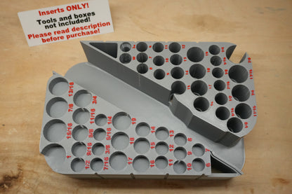 Packout Insert For M12 Extended Reach High Speed 3/8" Ratchet and 56-Piece Socket Set (MERSH HS)