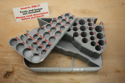 Packout Insert For M12 Extended Reach High Speed 3/8" Ratchet and 56-Piece Socket Set (MERSH HS)