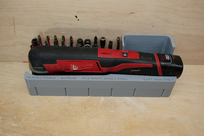 Packout SideCar Insert for M12 Right Angle Drill (ScMRAD)