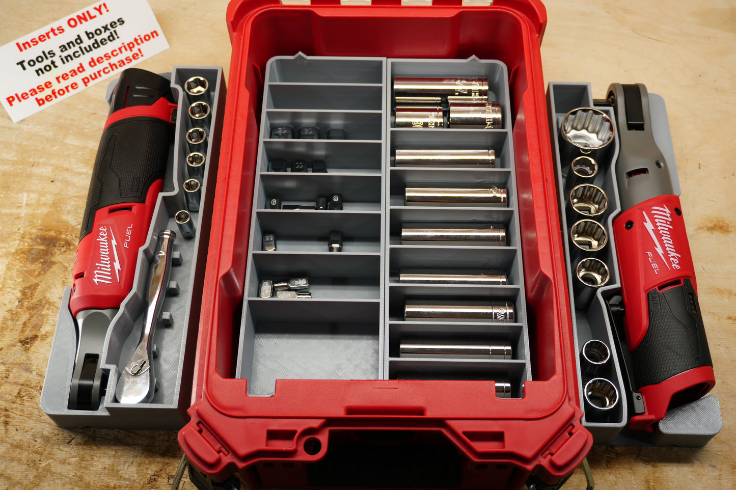 Packout SideCar Insert for M12 FUEL 1/4" High Speed Ratchet (ScMR2566)