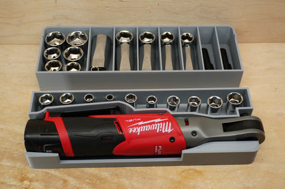 Packout SideCar Insert for M12 FUEL 3/8" Ratchet (ScMR2557)