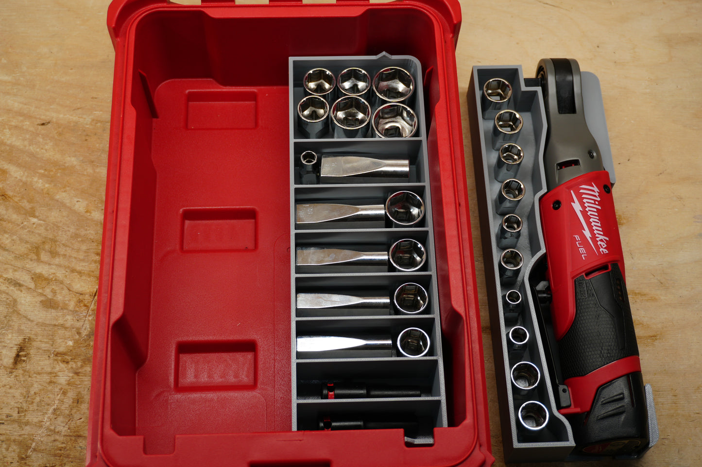 Packout SideCar Insert for M12 FUEL 3/8" Ratchet (ScMR2557)