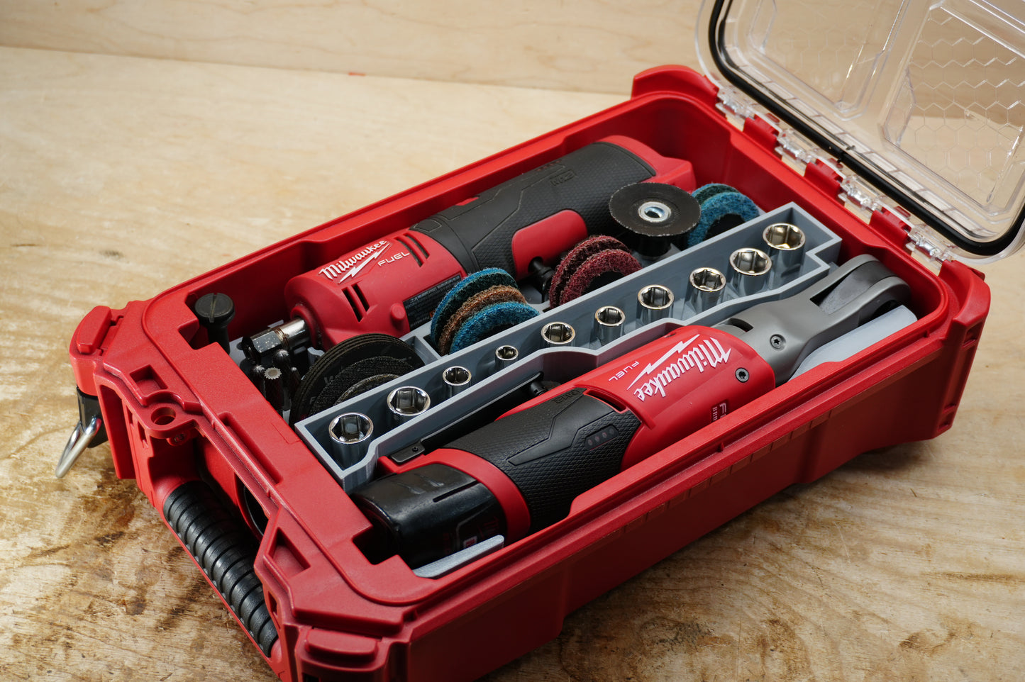 Packout SideCar Insert for M12 FUEL 3/8" Ratchet (ScMR2557)