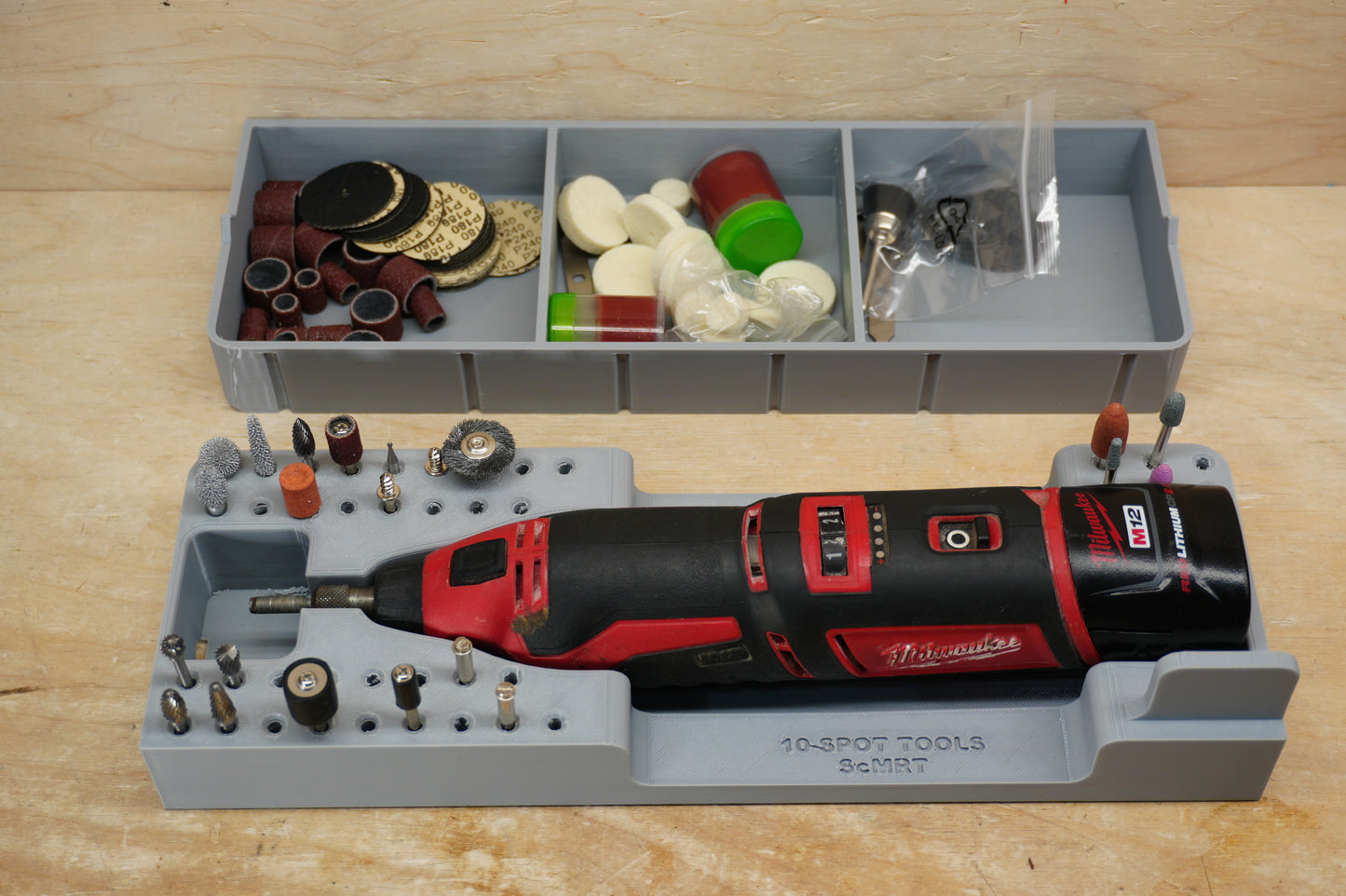 Packout SideCar Insert for M12 Rotary Tool (ScMRT)