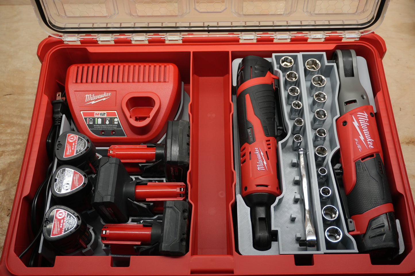 Packout SideCar Insert for M12 FUEL 3/8" High Speed Ratchet (ScMR2567)