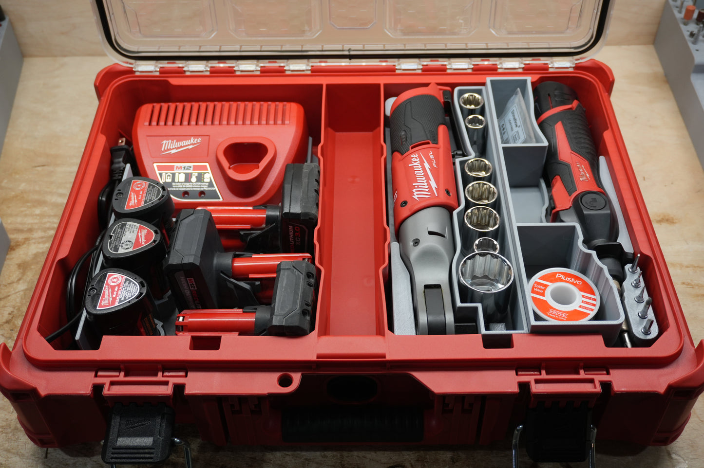Packout SideCar Insert for M12 Soldering Iron (ScMSI)