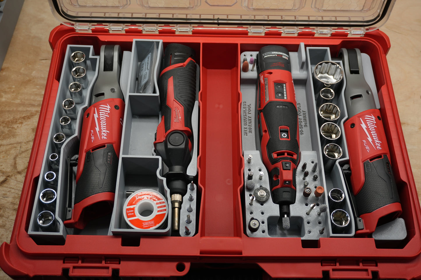 Packout SideCar Insert for M12 Soldering Iron (ScMSI)