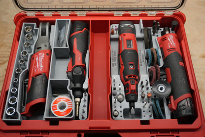 Packout SideCar Insert for M12 FUEL Straight Die Grinder (ScMSDG)