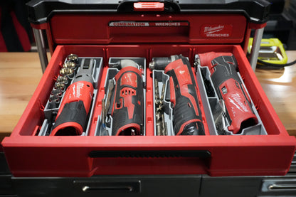 Packout 4-Drawer Inserts - Single Barrel D4 Collection