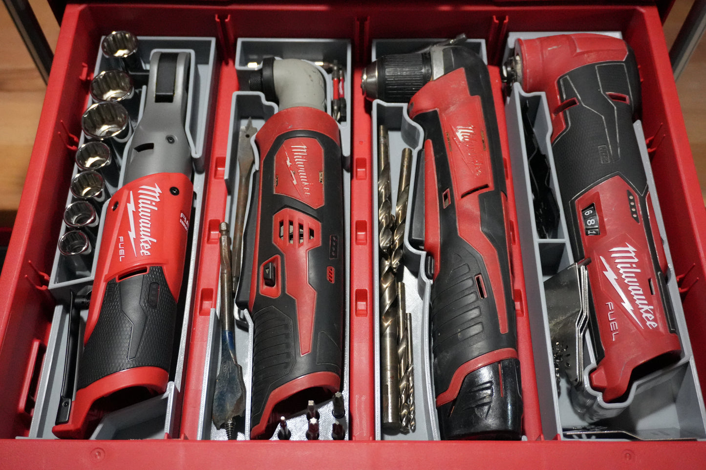 Packout 4-Drawer Inserts - Single Barrel D4 Collection